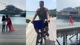 Akshay Kumar Takes Up Cycling In The Maldives & He Writes, "When Your Monday Seems Like A Sunday"