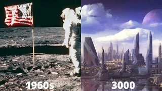 Evolution of The Moon (1960s - 3000)