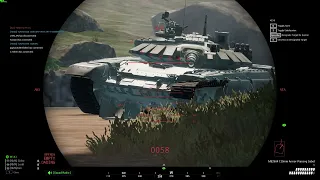 Squad - Abrams Tank vs The Whole Russian Armor Platoon (T-72B3 x2, BMP-1x2, BTR-80)