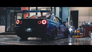 GLICHERY - SEA OF PROBLEMS [PHONK TIKTOK MUSIC] NISSAN GTR R34 NIGHT RUN