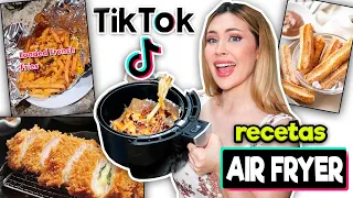 PROBANDO RECETAS VIRALES CON AIR FRYER (FREIDORA DE AIRE) ¿Sin Usar ACEITE?