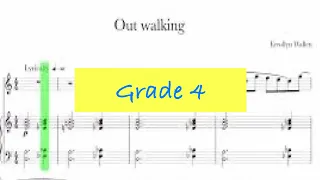 [ABRSM] Piano accompaniment: Flute Grade 4 exam pieces from 2022 syllabus