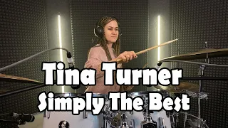 Tina Turner - Simply The Best  - drum cover (DRUM SOUND)