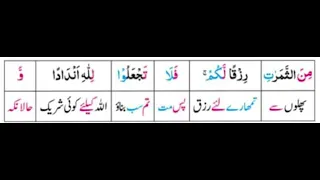 Surah Baqarah Ayat 21  to 25 urdu translation and Tafseer