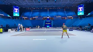 Nick Kyrgios Practice Close Up HD | Nitto ATP Finals 2022