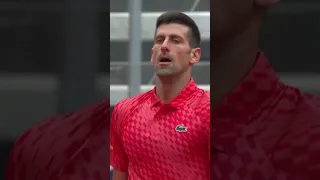 Quite the controversial moment between Djokovic and Norrie 👀😬 #shorts #cameronnorrie #djokovic