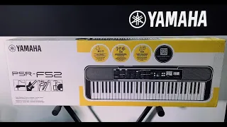 Keyboard Yamaha PSR-F52 UNBOXING PL #3 Sklep Muzyczny Krys...