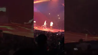 Travis Scott ignores fan and he gets kicked off stage