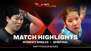 Ni Xia Lian vs Sakura Mori | WS-SF | WTT Feeder Stockholm 2023