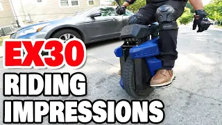 EX30 Real World Riding Impressions In 4K - This EUC is Extremely Sturdy