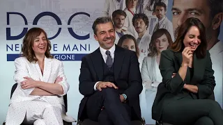 DOC 3 stagione - intervista Luca Argentero, Matilde Gioli, Sara Lazzaro