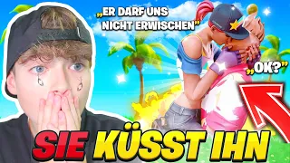 Ich *ERWISCHE* Sie HEIMLICH beim...😨 Mit einem *FREMDEN* Jungen | ES ESKALIERT KOMPLETT🔴 Fortnite