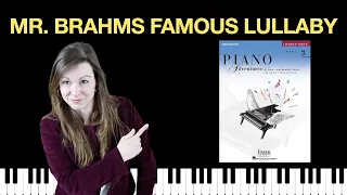 Mr. Brahms' Famous Lullaby (Piano Adventures Level 2A Lesson Book)