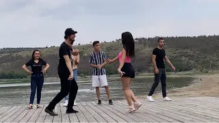 Аварская Зажигательная Лезгинка 2021 Девушки Танцуют Очень Красиво На Озере Лиси В Тбилиси ALISHKA