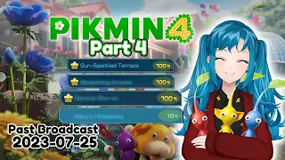 [VOD 2023-07-25] Pikmin 4: Part 4 (Areas 3-4)【Pikmin 4】