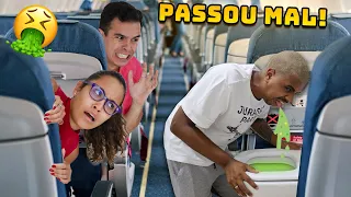 ELE PASSOU MAL NO AVIÃO E ISSO ACONTECEU! - VÍDEO DE 1 HORA!