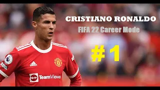 FIFA 22 CRISTIANO RONALDO Player Career Mode #1 - Amazing header!