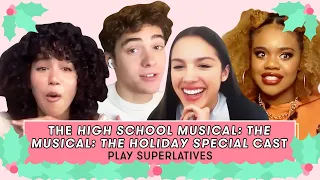 Joshua Bassett, Olivia Rodrigo, Dara Renee, and Sofia Wylie Talk Holidays | Superlatives | Seventeen