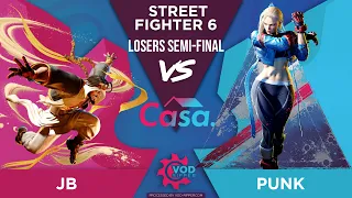 JB (Rashid) vs Punk (Cammy) - Losers Semi-Final - CasaBunch presents: The KickBack 13