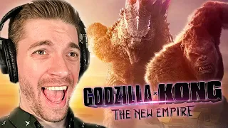 *DREAM TEAM* | First Time Watching GODZILLA X KONG: THE NEW EMPIRE (Reaction)