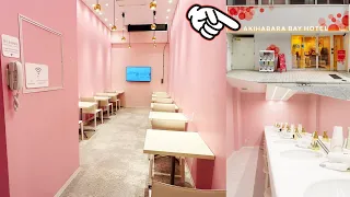 Japan's Kawaii WOMEN-ONLY Capsule Hotel Experience 🛌💗 AKIHABARA BAY HOTEL 秋葉原ベイホテル カプセルホテル 東京