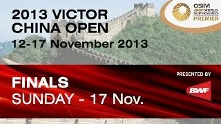 Final - WD - Wang XL. / Yu Y. vs Bao YX. / Zhong QX. - 2013 Victor China Open
