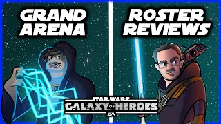 Grand Arena & Roster Reviews!!  Star Wars Galaxy of Heroes LIVE!