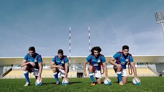 FIR  (Italian National Team Rugby) Trains With REAXING