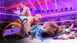 Ikemen Jiro & Trey Baxter vs. Fabian Aichner & Marcel Barthel: WWE 205 Live, Oct. 1, 2021