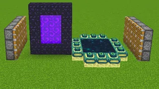 nether portal + end portal = ???