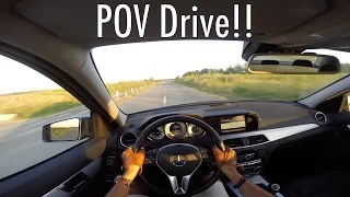 Mercedes-Benz C Class 2012 - POV Drive! (W204)