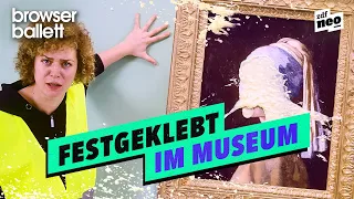 Festgeklebt im Museum - Wenn der Klima-Protest schiefgeht | Browser Ballett