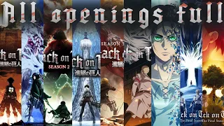 ALL AoT OPENINGS FULL VERSIONS 1-9