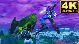 FORTNITE - MECHA ROBOT VS MONSTER FULL MATCH in Final Showdown Live Event 4K@60FPS