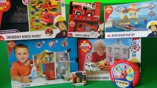 🚒 Fireman  Sam, Mega #Unboxing Ocean Rescue, Fire Station and Jupiter Fire Engine #Firemansam