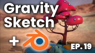 Cleaning up Gravity Sketch Models in Blender // Becoming a VR Artist Ep. 19