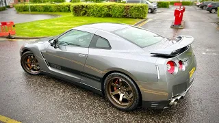 My Nissan GTR is INSANELY LOUD!! **CRAZY Fi Exhaust sound**