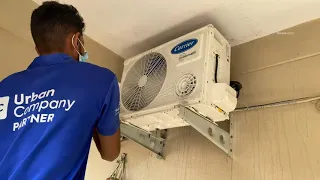 Urban Company Split Ac Service with Foam jet technology || Gas filling || Deep clean Ac service 2022