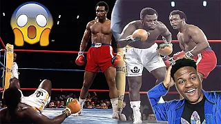 GEORGE FOREMAN VS JOE FRAZIER FULL FIGHT 😈FOREMAN IS A DANGEROUS MAN! (CRAZY)