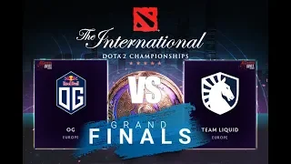 OG VS LIQUID game 1 | Grand Finals | The International 2019 | Main Event [LIVE]