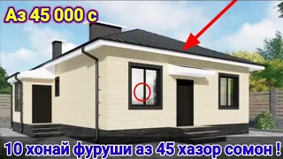 Хонахои фуруши ! (20.04.2024 )Аз 45 000сХонахо Аз хар як нактахои Чумхурии Точикистон бо нархи арзон