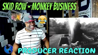 Skid Row   Monkey Business Official Music Video - Producer Reaction