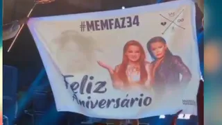 MAIARA E MARAISA EMOCIONA FAS EM ULTIMO SHOW DO ANO EM CALDAS NOVAS  VEJA O VIDEO