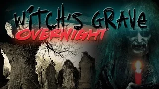 (SHE SHOWED HERSELF) HAUNTED WITCH'S GRAVE OVERNIGHT CHALLENGE! | OmarGoshTV