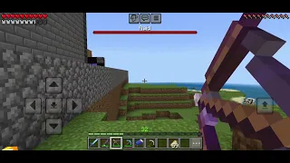 I fought a pillager in minecraft #8