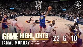 Jamal Murray Full Game Highlights vs. Lakers 🎥