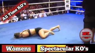Women's Spectacular Knockouts Of All time