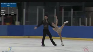 Deanna Stellato/Maxime Deschamps 2022 Championnats Québécois D'été Free Program