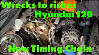 Wreck-To-Riches 1 Year Free Car Challenge Hyundai I20 New Timing Chain Fitted