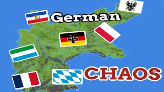 The German Empire in CHAOS Worldbox Timelapse